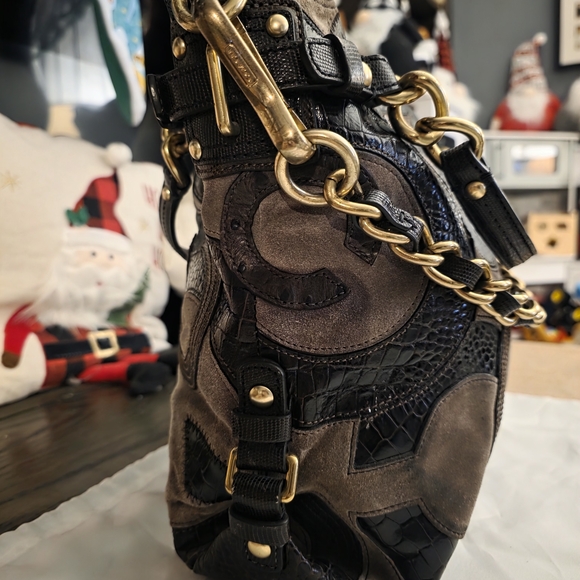 EUC AUTHENTIC COACH BROOKE OPTICAL W/OSTRICH 14339 rare! - Picture 5 of 12